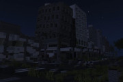 マイクラで廃墟つくった