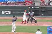阪神・サンズがど根性キャッチ　金網に体を打ちつけながらもボール離さず