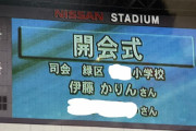 伊藤かりんちゃん、日産スタジアムで司会ｗｗｗ【元乃木坂46】