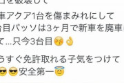 【画像】JDさん「事故りまくったけど、もう少しでダッサイ初心者マークとれる！うれしい！」