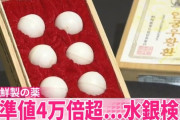 北朝鮮製の薬から基準値の4万倍超の「水銀」検出　普通に中国で販売、流通【氷山の一角】
