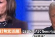 調査会社「無党派層の好感度調査をしたらハリス44％、トランプ27％だったわ、ヤバいな。」
