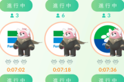 【ポケモンGO】見渡す限りレイドがクマだらけなんだが