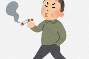 歩きタバコが迷惑をかけている範囲を表したイラストに共感が殺到！「ほんとこれ！」「風下だと全部煙をかぶる」