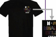 マックで「BTS（韓国グループ）」キャンペーン！全世界のマック店員がハングル表記のTシャツでお出迎え！