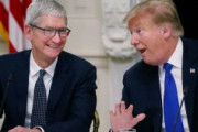 トランプ大統領、アップル・クックCEOに「iPhone生産をインドではなくアメリカで行ってほしい」「中国での生産を何年も我慢してきた」