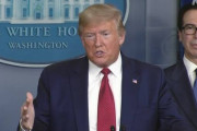 トランプ大統領「WHOは非常に不公平で中国に肩入れしすぎ」