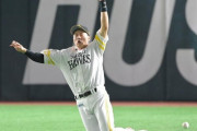 ソフトバンク柳田、右翼守備で豪快に転倒の珍プレー　球場は悲鳴に似たどよめきも