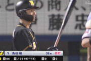 【残り40試合】鳥谷敬さん、まだ打点０