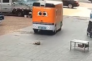 【動画】中国の無人配達車が犬を轢き殺してしまう事故。