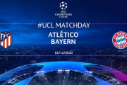 ◆UCL◆A組5節 アトレチコ×バイエルン バイヤン後半PKで追いつきドロー、アトレチコリベンジならず