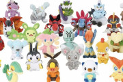 「ポケモンFitぬいぐるみイッシュ編」一番最初の売り切れ、あのポケモンだった　そして人気最下位となってしまったのは･･･