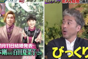 ムロツヨシ、百田夏菜子＆堂本剛の結婚に「二人とも知り合いだから、さすがにびっくり」
