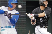 日ハム清宮万波野村、ロッテ安田藤原山口の比較
