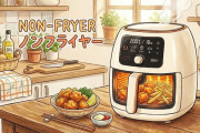 【時短でヘルシー】油を使わずにカリッと調理　家庭用ノンフライヤーが人気