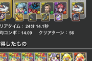 【パズドラ】デイトナで裏機構城クリア報告連発！またしても人権決定だなwwwwwwww