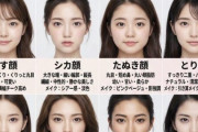 【画像】まんさんの顔のタイプ、だいたいこの16通りに落ち着くｗｗｗｗｗｗｗｗ