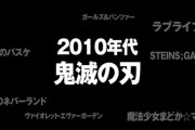 【画像】「世代別覇権アニメ」、ついに映画業界から公式発表されるｗｗｗｗ