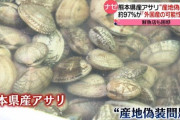 【産地偽装】中国産を偽装していた熊本産アサリ、本物がどれくらい流通してるか調べてみた→衝撃の事実が発覚！マジで酷すぎだろこれ・・・