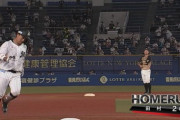GIF画像　2試合連続！田村第2号3ランホームラン！ロッテ序盤から大量リード！