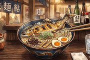 鮎の塩焼き入ったラーメンって美味しいの？
