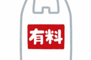 とあるスーパー「レジ袋有料化のせいで、万引き被害が大幅増加した。手口も悪質で、巧妙化している。被害額は数百万」