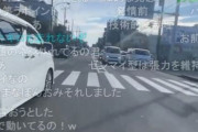 【動画】右折レーンを直進した男性、ガチギレ
