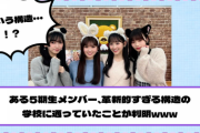 【乃木坂46】ある5期生メンバー、革新的すぎる構造の学校に通っていたことが判明www