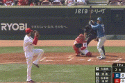 【広島対日本ハムオープン戦】日本ハム・渡邉、広島・大瀬良からオープン戦第1号先制ソロホームラン！！！！！