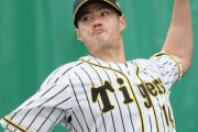 阪神　チェン2度目ブルペンに藤浪がかぶりつき