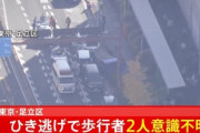 【速報】東京でひき逃げ　11人車にはねられ搬送