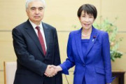 【速報】高市首相、IEA事務局長と会談　ビロル事務局長「日本が先陣を切って備蓄放出を決定したことに謝意」