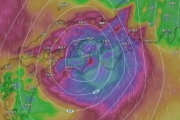 【画像】台風7号デカすぎ、関西地方は完全壊滅か