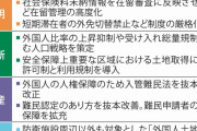 外国人問題　自民「違法ゼロ」訴え、立民は受け入れ拡大を主張　維新は人口戦略策定　参院選　政策を問う①