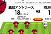 【J1プレビュー】7/18「序列」を正すは鹿島か横浜FMか！？