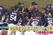 浅村菊池がいなくなって優勝した西武って凄くないか？