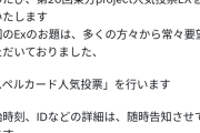 【東方】第20回東方project人気投票EX「スペルカード人気投票」を開催