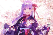 【FGO】桜に囲まれたBBちゃん！　似合ってるよ！