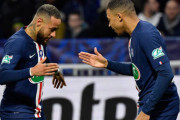 ネイマール＆ムバッペそろい踏み！PSG、リヨンとの荒れた一戦を5発で制し決勝進出／クープ・ドゥ・フランス