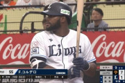 西武　コルデロの出場選手登録を抹消　打率・１４１、１本塁打