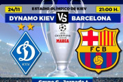 ◆UCL◆G組4節 D.キエフ×バルサ メッシ温存のバルサ4発完勝でGL突破決定