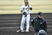 【阪神】ドラ３井坪陽生がプロ公式戦初安打「回ってきても１打席」直球捉え中堅越え二塁打