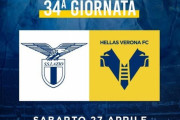 ◆セリエA◆34節 ラツィオ×ベローナ ラツィオ後半交代出場ザッカー二のゴールで3連勝！暫定6位、鎌田フル出場