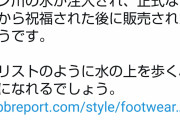 【画像】「聖水」を注入したナイキスニーカーが30万円で販売、即売り切れｗｗｗｗｗｗｗｗｗｗｗｗｗｗ
