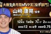 DeNA山﨑とロペス月間MVPｷﾀ━━━━(ﾟ∀ﾟ)━━━━!!