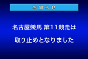 【競馬】名古屋競馬11R取り止め→誤って白旗を振ったことが原因だった