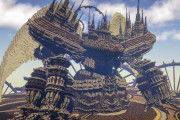 【FF14】マインクラフトで「アレキサンダープライム」を完全再現した人が現る！ステージや背景の歯車の作り込みも凄い！