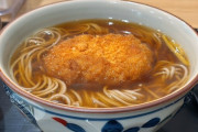 コロッケそばとかいうコロッケを台無しにする最低の料理ｗｗｗｗｗ