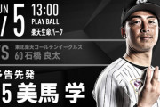 一軍試合実況　7月5日13:00～ 楽天－ロッテ (先発 石橋×美馬)