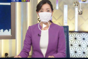 海外でも賛否両論！日本の美人キャスターがマスク姿でニュース番組に出演！（海外の反応）